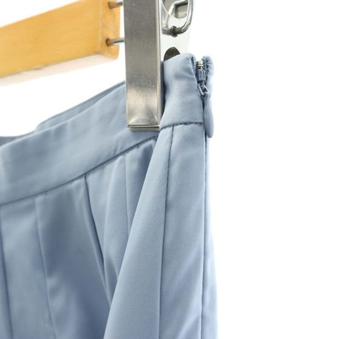 ANAYI(アナイ)のアナイ ANAYI フレアスカート ミモレ ロング タック 36 S 水色 レディースのスカート(ロングスカート)の商品写真