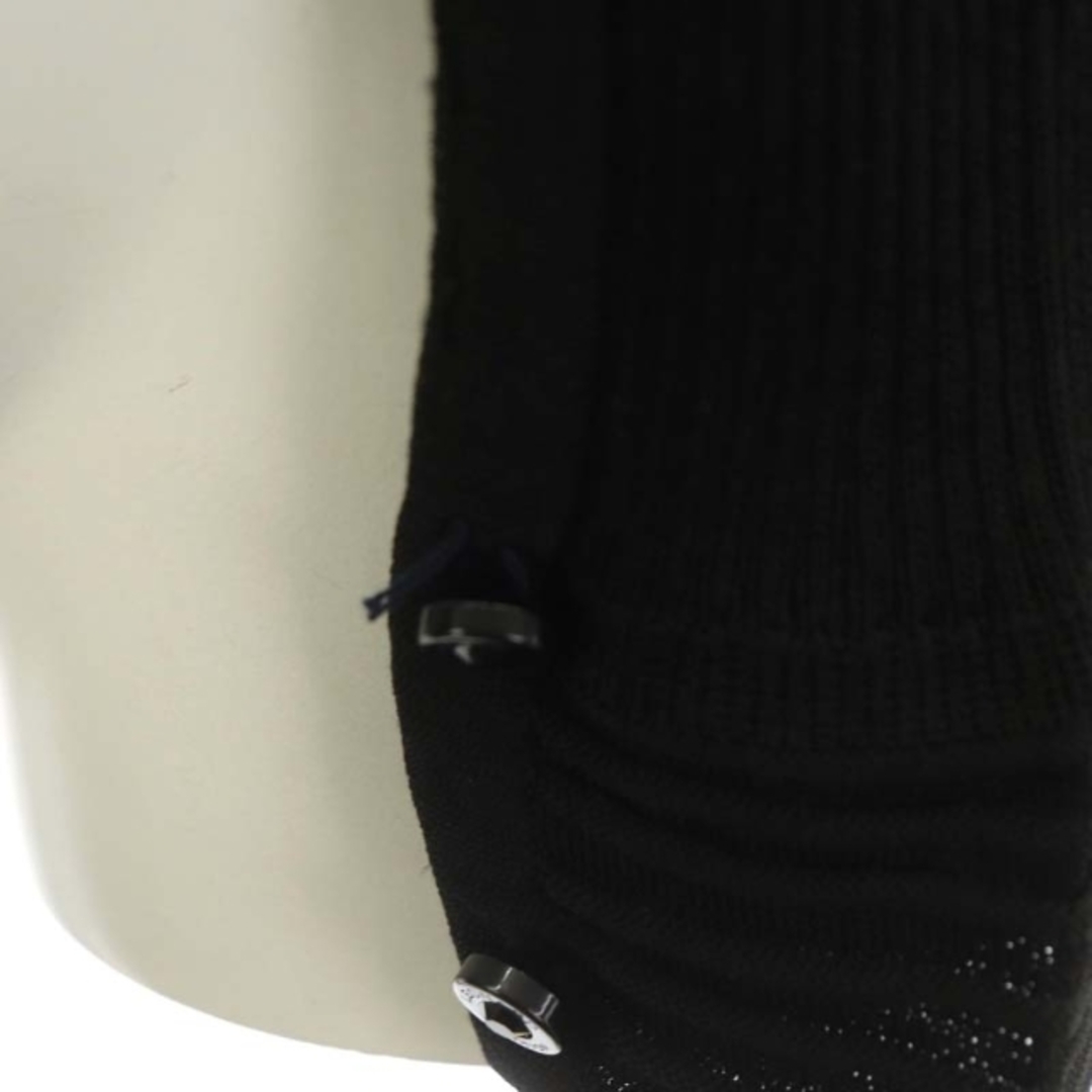 LEONARD(レオナール)のレオナール ファッション ラインストーン カーディガン ニット 長袖 38 黒 レディースのトップス(カーディガン)の商品写真