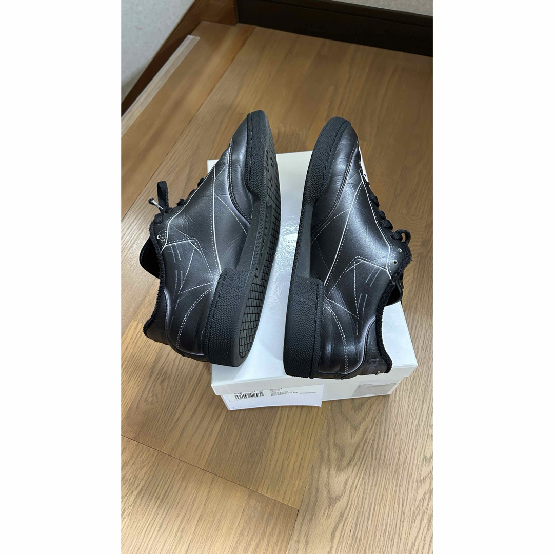 Maison Martin Margiela(マルタンマルジェラ)のMaison Margiela × Reebok Club C Black メンズの靴/シューズ(スニーカー)の商品写真