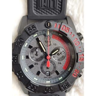 ルミノックス(Luminox)のLUMINOX 3581EY ネイビーシールズ クロノグラフ 3580 シリーズ(腕時計(アナログ))