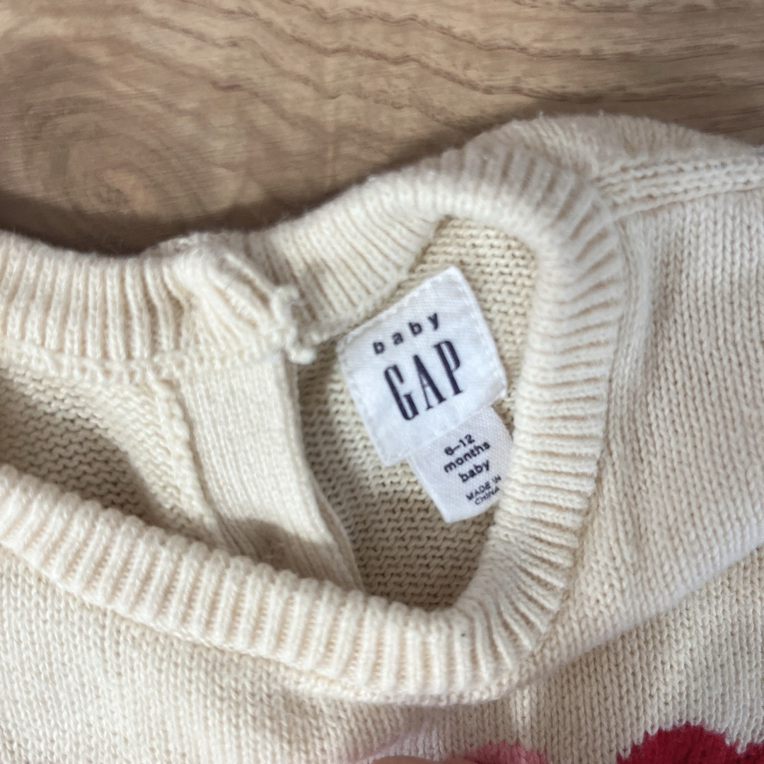 babyGAP(ベビーギャップ)のGAP 薄手ニット キッズ/ベビー/マタニティのベビー服(~85cm)(ニット/セーター)の商品写真
