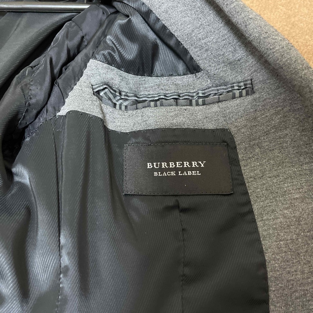 BURBERRY BLACK LABEL(バーバリーブラックレーベル)の綿ジャケット ライトグレー バーバリーブラックレーベル レディースのジャケット/アウター(ナイロンジャケット)の商品写真