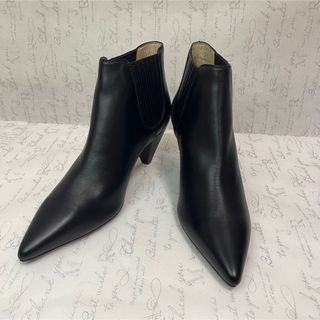 トッズ(TOD'S)の【極美品】TODS サイドコア ショートブーツ ブラック サイズ24cm(ブーツ)