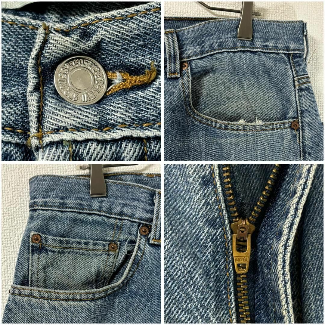 Levi's(リーバイス)のリーバイス550 Levis W38 ブルーデニムパンツ 青 00s 7902 その他のその他(その他)の商品写真