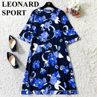 LEONARD - 極美品◎日本製 LEONARD SPORT レオナール スポーツ 0549536