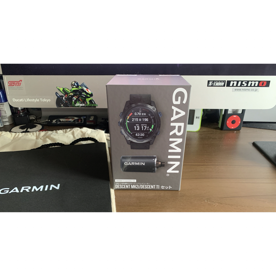 GARMIN(ガーミン)のGarminガーミン Descent Mk2i/T1 セット ダイバーズウォッチ スポーツ/アウトドアのスポーツ/アウトドア その他(マリン/スイミング)の商品写真