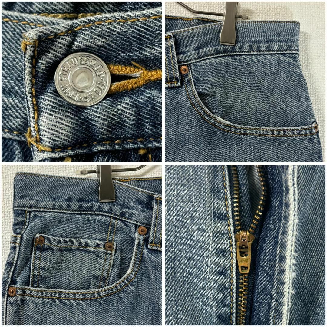 Levi's(リーバイス)のリーバイス550 Levis W38 ブルーデニムパンツ 青 00s 7903 その他のその他(その他)の商品写真