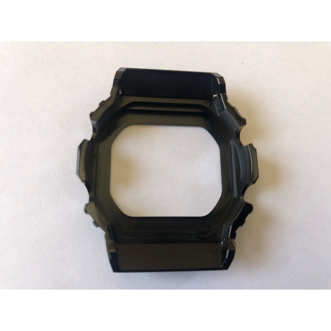 ステンレス製 G-SHOCK カスタム 5600系用　黒ベゼル&ベルト 工具付 ハンドメイドの素材/材料(各種パーツ)の商品写真