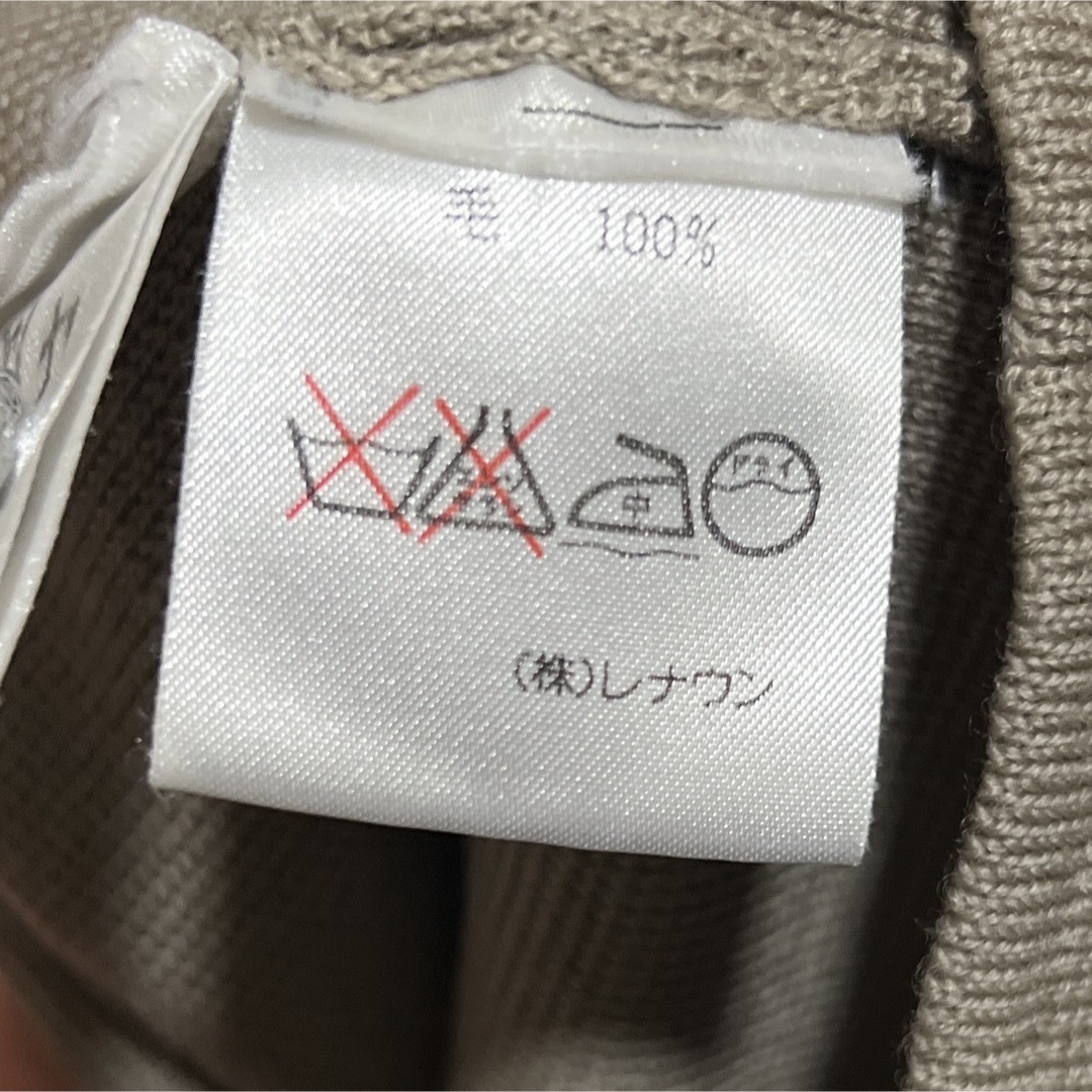 レナウン　AUTHENTIC  ニットベスト　Ｌ メンズのトップス(ベスト)の商品写真