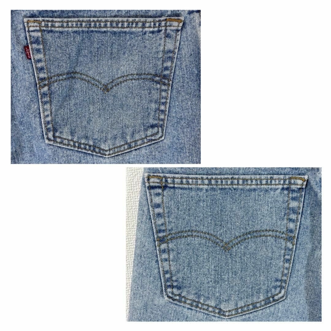 Levi's(リーバイス)のリーバイス550 Levis W38 ブルーデニム 90s USA製 7904 その他のその他(その他)の商品写真