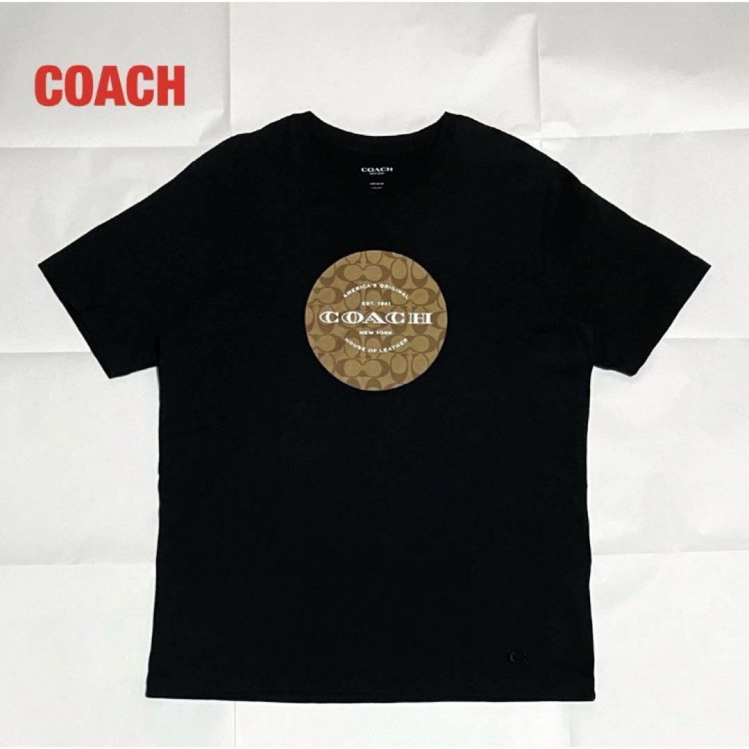 COACH(コーチ)の【人気】COACH　コーチ　ロゴTシャツ　半袖Tシャツ　シグネチャー　モノグラム メンズのトップス(Tシャツ/カットソー(半袖/袖なし))の商品写真