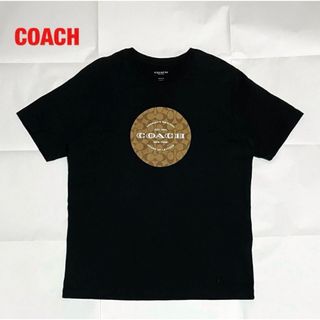 コーチ(COACH)の【人気】COACH　コーチ　ロゴTシャツ　半袖Tシャツ　シグネチャー　モノグラム(Tシャツ/カットソー(半袖/袖なし))