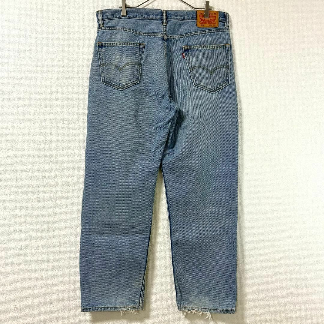 Levi's(リーバイス)のリーバイス550 Levis W36 ブルーデニム 青 バギーパンツ 7907 その他のその他(その他)の商品写真