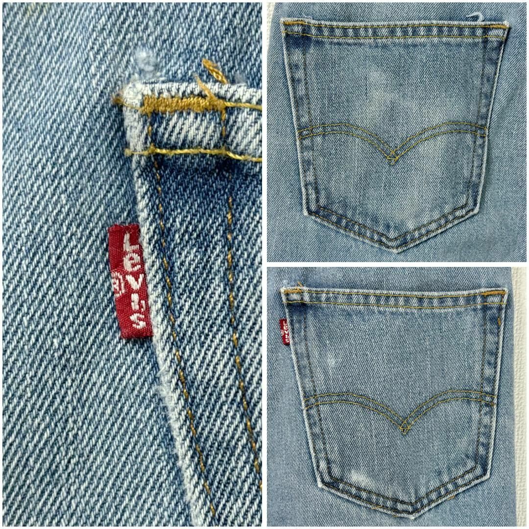 Levi's(リーバイス)のリーバイス550 Levis W36 ブルーデニム 青 バギーパンツ 7907 その他のその他(その他)の商品写真