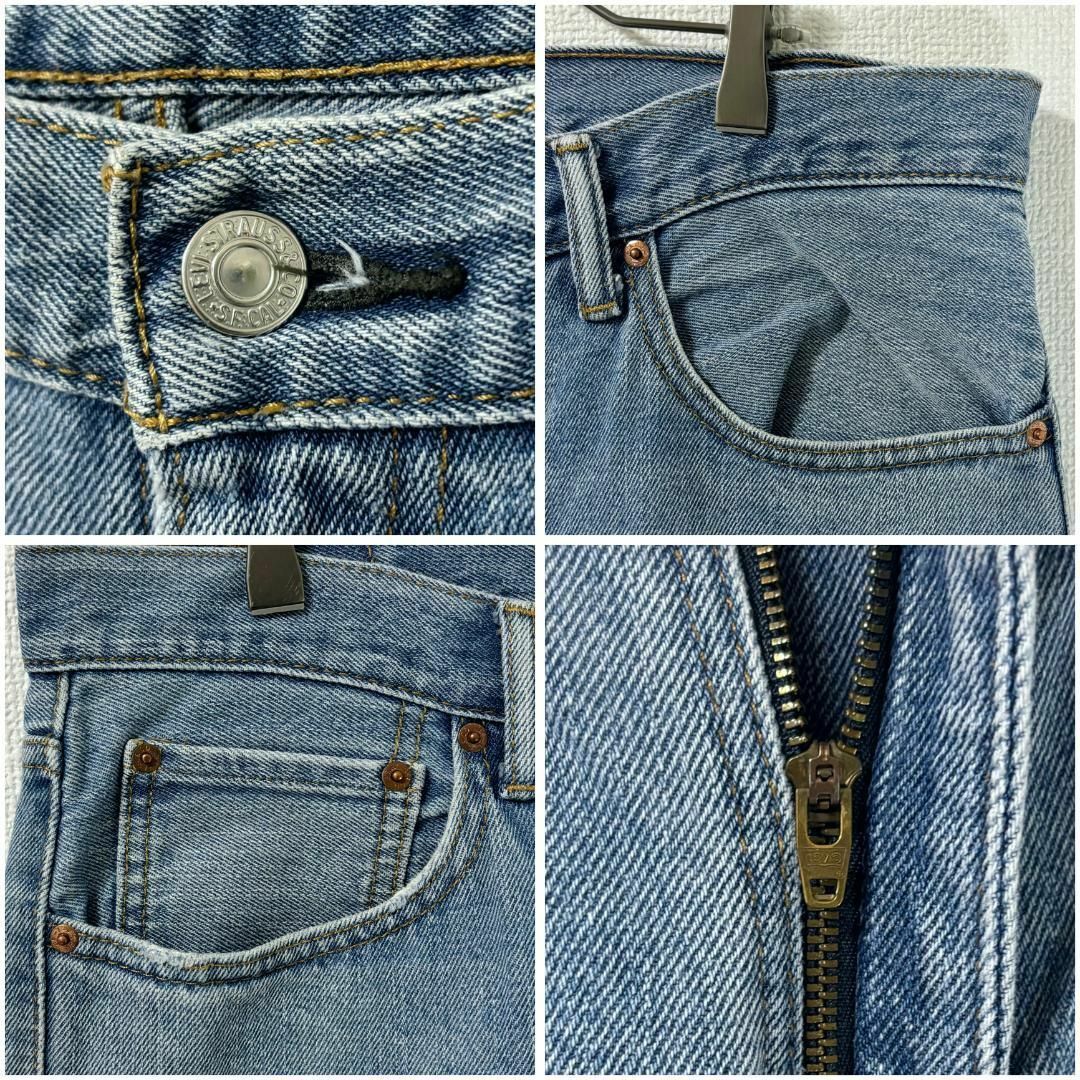 Levi's(リーバイス)のリーバイス550 Levis W36 ブルーデニム 青 バギーパンツ 7907 その他のその他(その他)の商品写真