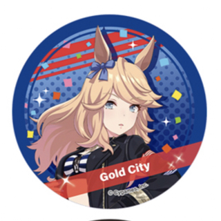 ウマ娘 プリティーダービー３Ｄマグネット　Gold City(その他)