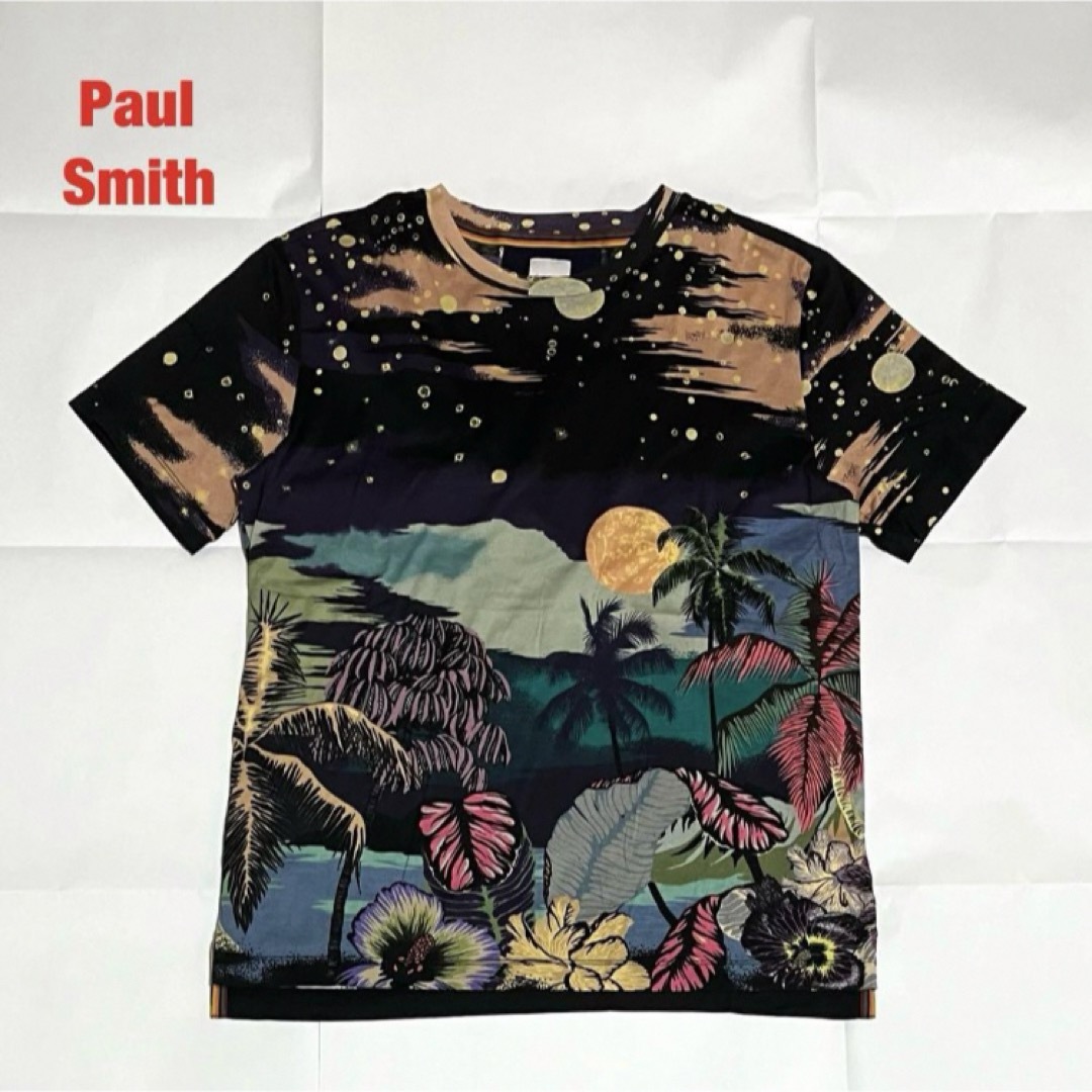 Paul Smith(ポールスミス)の【人気】Paul Smith　ポールスミス　総柄Tシャツ　ハワイ　アロハ柄 メンズのトップス(Tシャツ/カットソー(半袖/袖なし))の商品写真