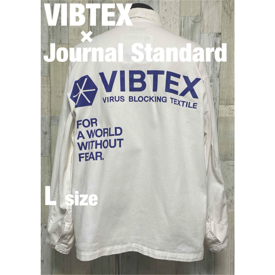 JOURNAL STANDARD(ジャーナルスタンダード)の☆VIBTEX×J.STANDARD/カバーオール★Lサイズ 男女兼用可 メンズのジャケット/アウター(カバーオール)の商品写真