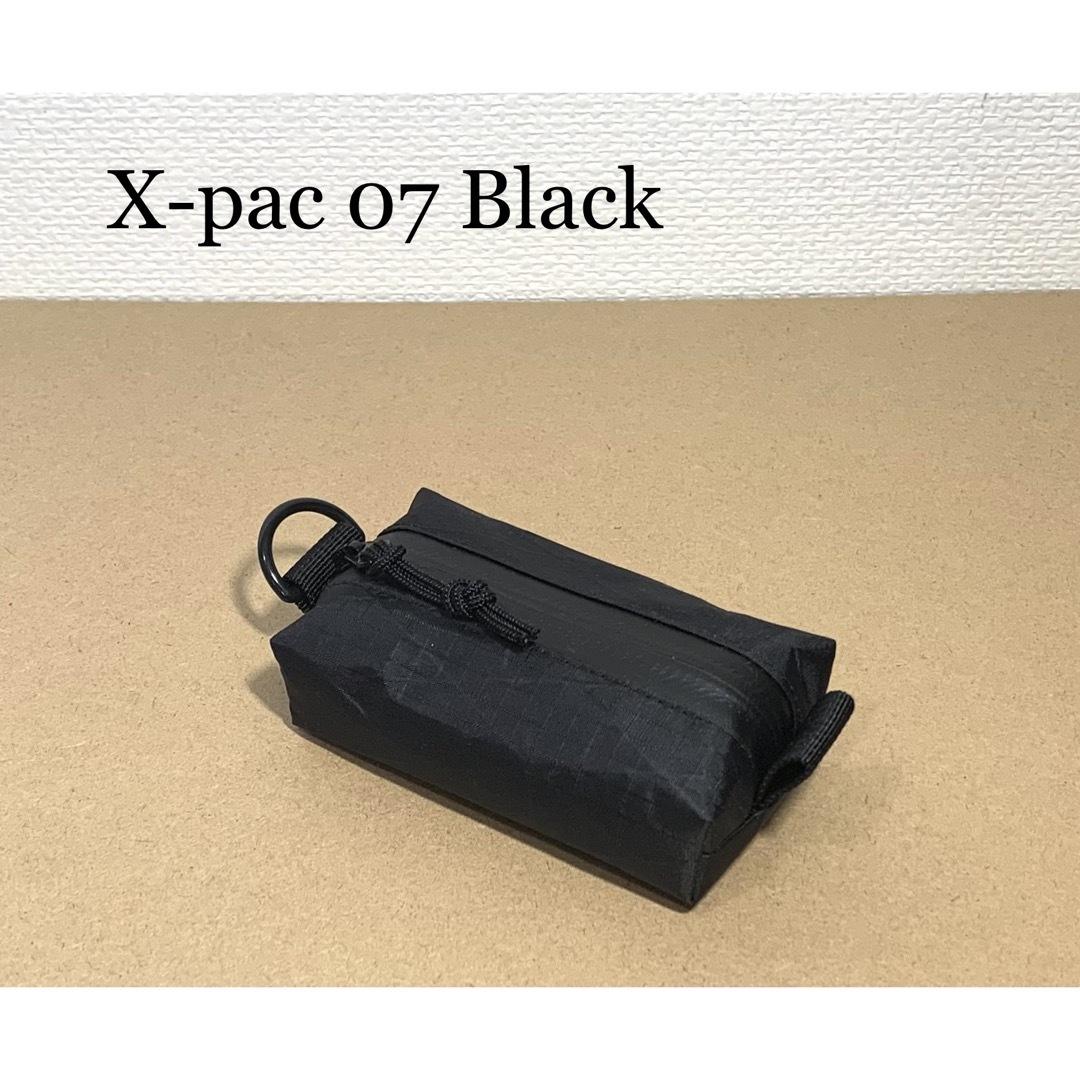 X-pac小型ブラックポーチ スポーツ/アウトドアのアウトドア(登山用品)の商品写真