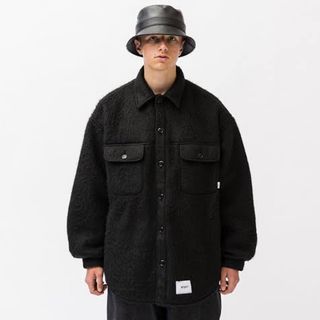 ダブルタップス(W)taps)のwtaps ダブルタップス WCPO JACKET WOPO SHGY ブラック(ブルゾン)