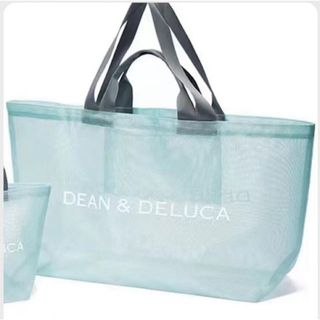 ディーンアンドデルーカ(DEAN & DELUCA)のDEAN&DELUCA ディーン&デルーカ メッシュトートバッグ ブルー　L(トートバッグ)