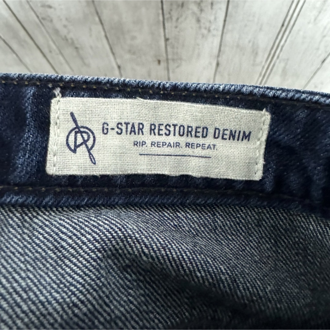 G-STAR RAW(ジースター)のG-STAR RAWダメージ加工立体デニム！W24 メンズのパンツ(デニム/ジーンズ)の商品写真