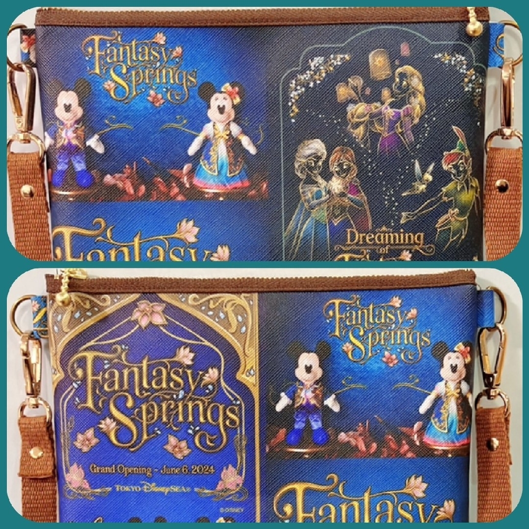 Disney(ディズニー)の最新！ファンタジースプリング　ショルダーバッグ　ディズニーシー レディースのバッグ(ショルダーバッグ)の商品写真