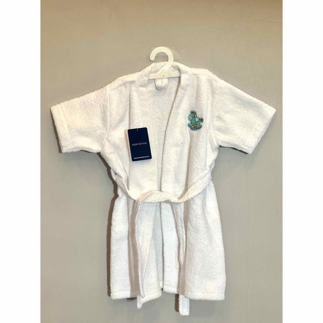 【新品・未使用】 Baby Martel Bathrobe ベビー バスローブ キッズ/ベビー/マタニティのベビー服(~85cm)(バスローブ)の商品写真