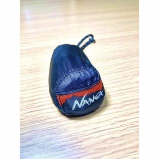 ナンガ(NANGA)の【新品】NANGA ナンガ　ポケッタブルエコバッグ　ブラック(エコバッグ)