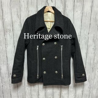 Heritage stone ピーコート！チャコールグレー！(ピーコート)