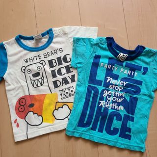 パーティーパーティー(PARTYPARTY)のパーティーパーティー　半袖Tシャツ2枚セット　80　男の子(Ｔシャツ)