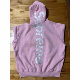 シュプリーム(Supreme)のSupreme Satin Applique Hooded Sweatshirt(パーカー)