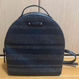 ケイトスペードニューヨーク(kate spade new york)のkate spade new york ケイトスペード　ブラックリュック(リュック/バックパック)