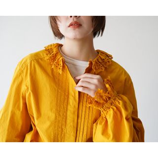 シンゾーン(Shinzone)のTHE SHINZONE LACE COLLAR BLOUSE(シャツ/ブラウス(長袖/七分))