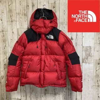 ノースフェイス(THE NORTH FACE) ダウンジャケット（レッド/赤色系）の