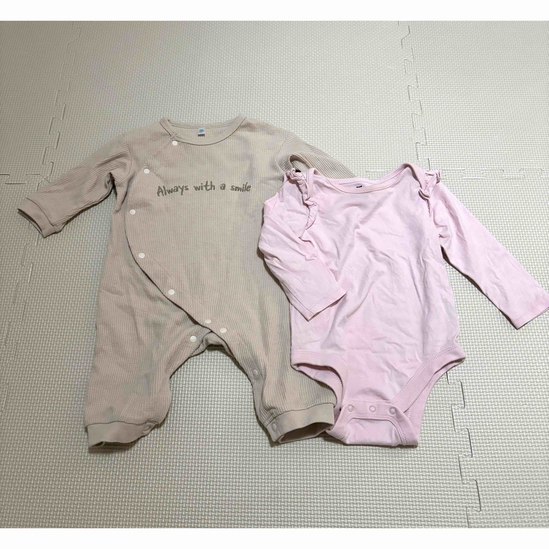 GAP(ギャップ)のbabygap 西松屋 長袖ロンパース 70 キッズ/ベビー/マタニティのベビー服(~85cm)(ロンパース)の商品写真