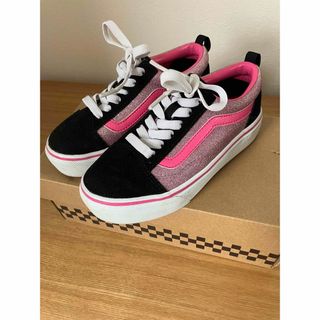 ヴァンズ(VANS)のVANS  スニーカー オールドスクール グリッター ピンク　20cm(スニーカー)