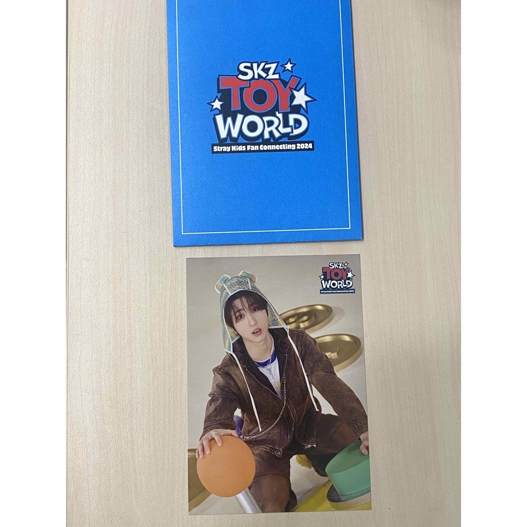 Stray Kids(ストレイキッズ)のstraykids SKZ TOY WORLDトレーディングカード　ハンジソン エンタメ/ホビーのタレントグッズ(アイドルグッズ)の商品写真