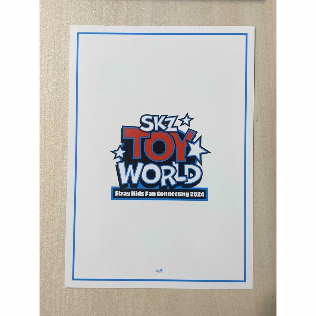 Stray Kids(ストレイキッズ)のstraykids SKZ TOY WORLDトレーディングカード　ハンジソン エンタメ/ホビーのタレントグッズ(アイドルグッズ)の商品写真