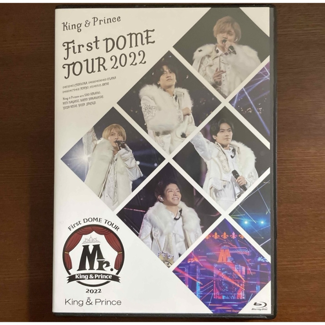 King & Prince(キングアンドプリンス)のKing　＆　Prince　First　DOME　TOUR　2022　〜Mr．〜 エンタメ/ホビーのDVD/ブルーレイ(ミュージック)の商品写真