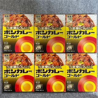 オオツカショクヒン(大塚食品)のボンカレーゴールド　うま辛にんにく 辛口　180g（1人前）×6箱セット(レトルト食品)