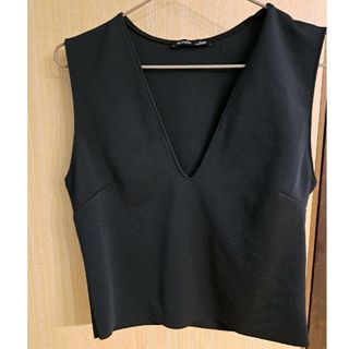 ザラ(ZARA)のZARA ノースリーブ(カットソー(半袖/袖なし))