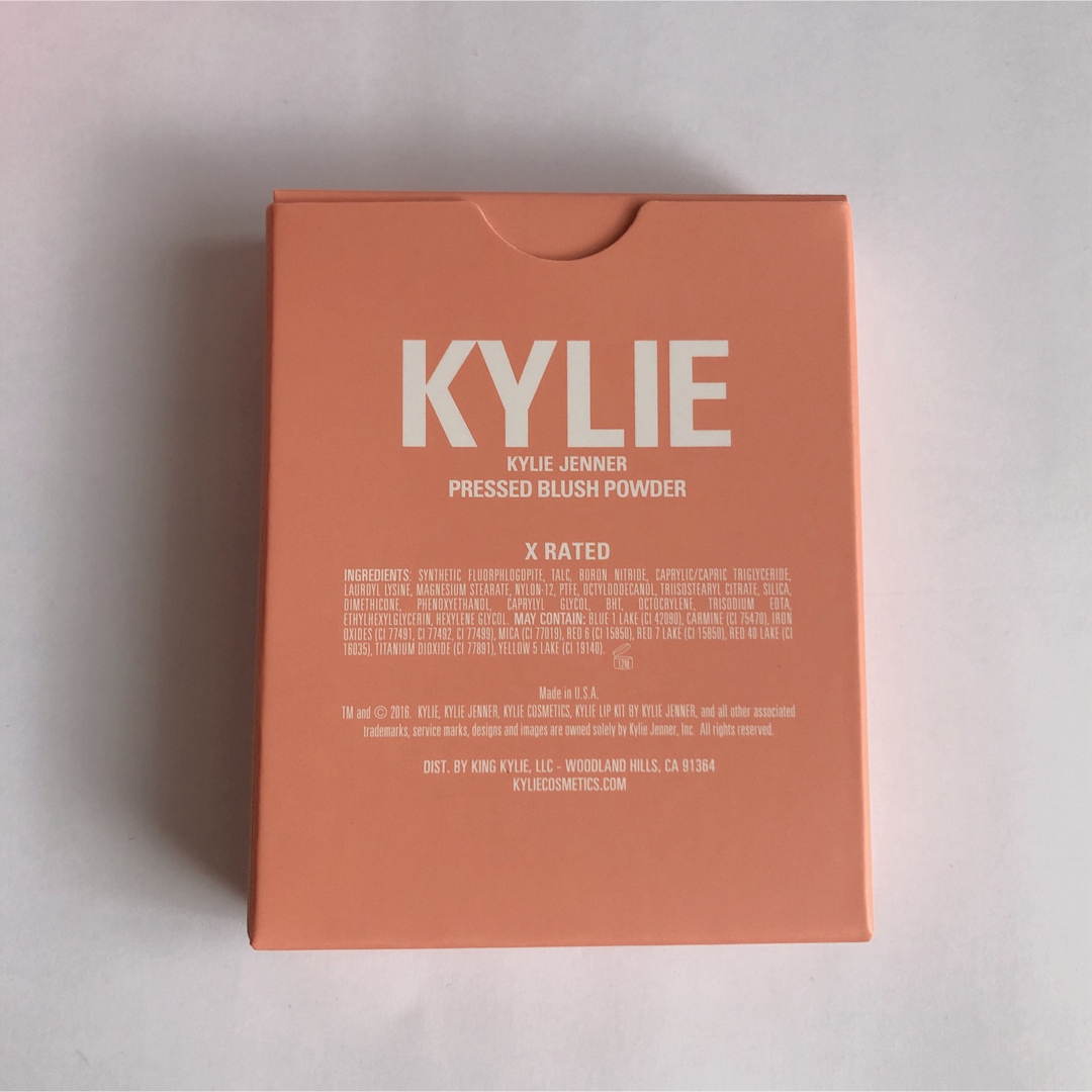 Kylie Cosmetics(カイリーコスメティックス)の未使用★正規品 KYLIE COSMETICS チーク X-Rated コスメ/美容のベースメイク/化粧品(チーク)の商品写真