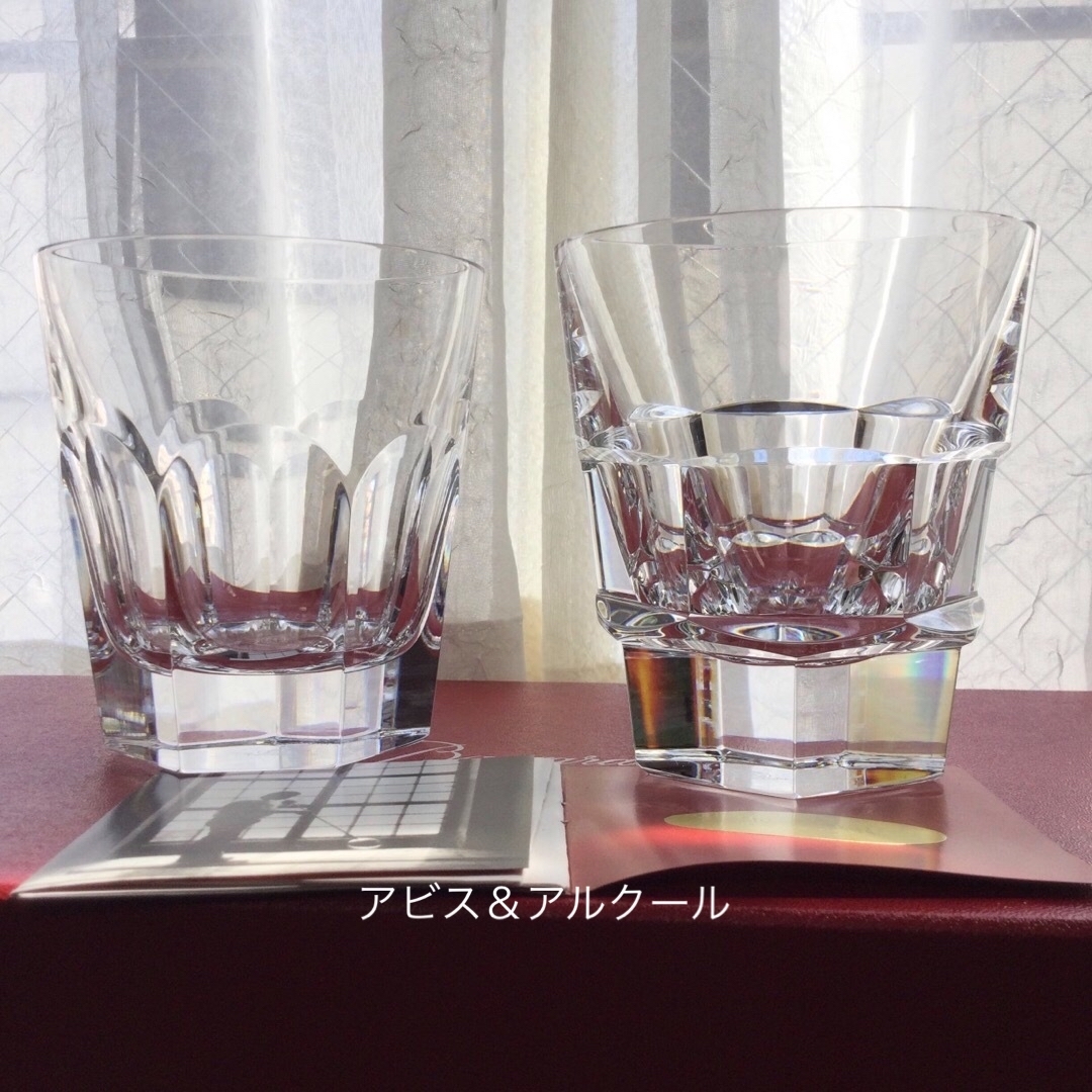 Baccarat(バカラ)のバカラ  アビス アルクール  ロックグラス　2客 インテリア/住まい/日用品のキッチン/食器(グラス/カップ)の商品写真