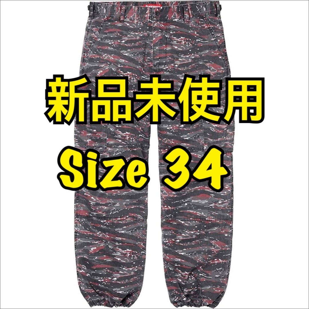 Supreme(シュプリーム)のSupreme Cargo Pant Red Tiger Camo 34 メンズのパンツ(ワークパンツ/カーゴパンツ)の商品写真