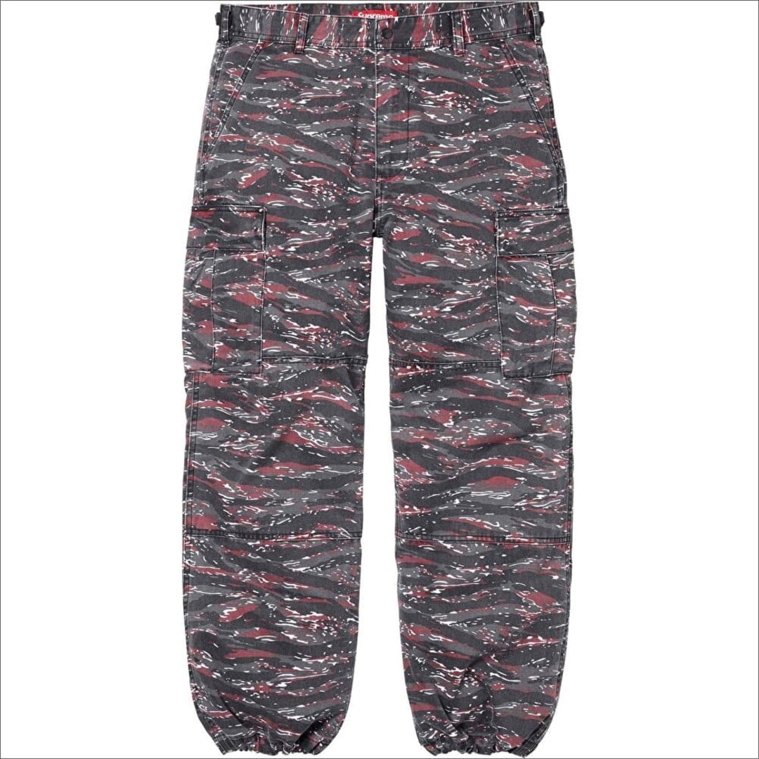 Supreme(シュプリーム)のSupreme Cargo Pant Red Tiger Camo 34 メンズのパンツ(ワークパンツ/カーゴパンツ)の商品写真