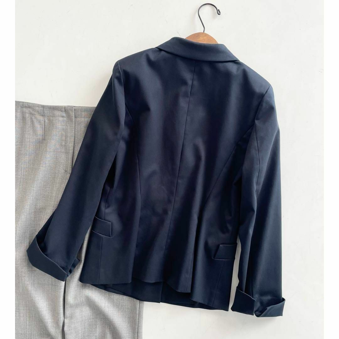 agnes b.(アニエスベー)のagnes b. アニエスベー 大人っぽい雰囲気のジャケット M ネイビー レディースのジャケット/アウター(テーラードジャケット)の商品写真