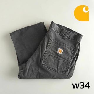 carhartt - carhartt ダブルニー ペインターパンツ ダックパンツ グレー ブラック