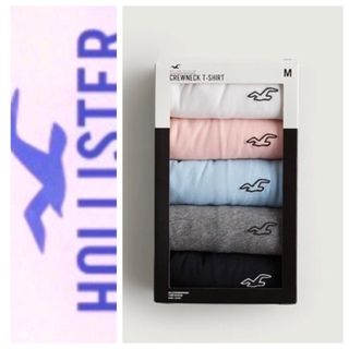 ホリスター(Hollister)の割引あり◎5枚セット◎S◎新品正規品◎ホリスター◎Tシャツ◎送料込(Tシャツ/カットソー(半袖/袖なし))