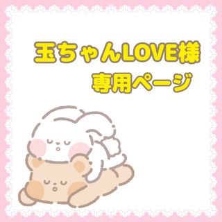 玉ちゃんLOVE様専用ページ(各種パーツ)